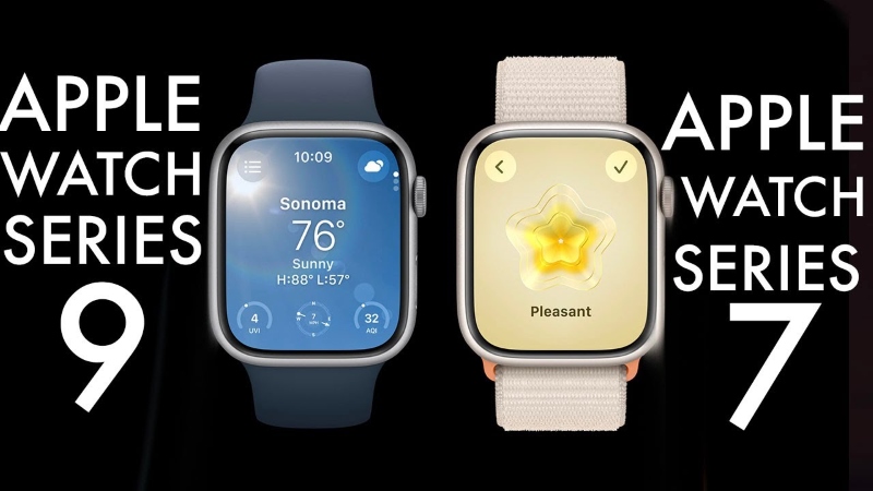 So sánh Apple Watch Series 7 và 9: Nên mua bản nào?