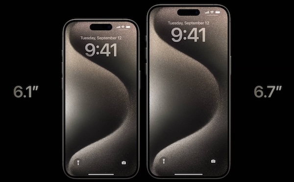 Trọng lượng iPhone 15