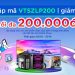 Ưu đãi giảm đến 200.000đ khi mua các sản phẩm và thanh toán qua ZaloPay tại Viettel Store