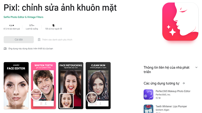 TOP 9 app chỉnh răng đều trên điện thoại đẹp, tự nhiên