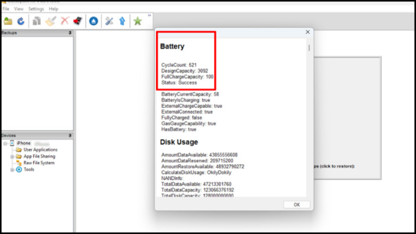 cách kiểm tra pin iphone đã bị thay chưa