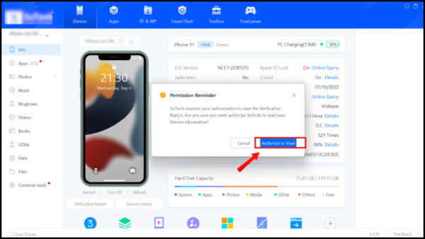 cách kiểm tra pin iphone đã bị thay chưa