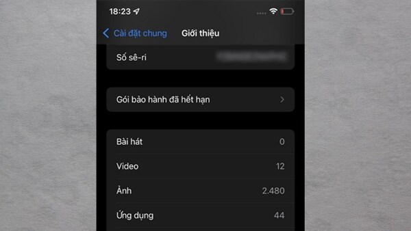 cách kiểm tra pin iphone đã bị thay chưa