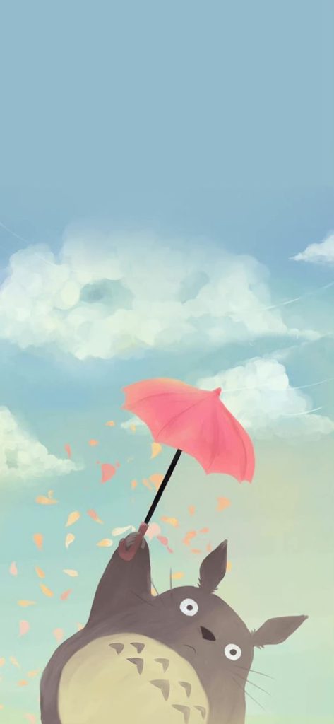 Hình nền điện thoại Totoro dễ thương