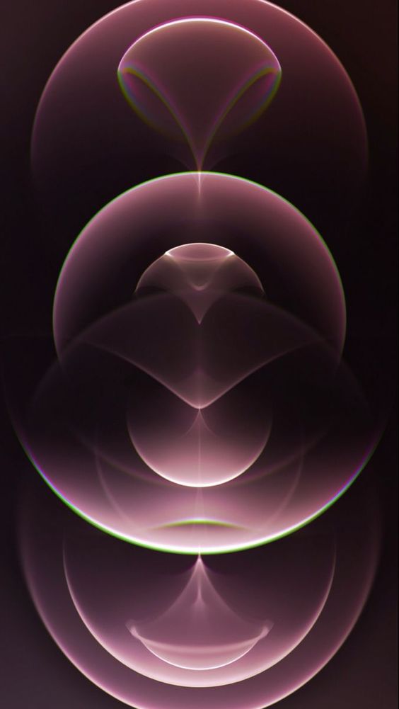 Hình nền sáng tạo với gam màu hồng - tím huyền bí