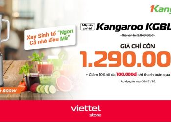 Máy xay sinh tố Kangaroo KGBL8001 giảm siêu sốc – Chốt đơn liền tay!