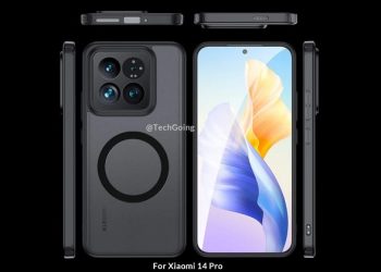 Rò rỉ hình ảnh ốp lưng Xiaomi 14 Pro với thiết kế module camera hình vuông cực bắt mắt