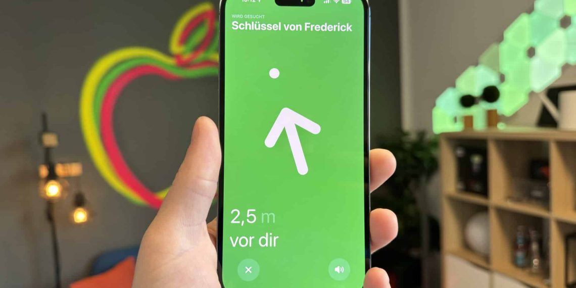 Cách xác định vị trí bạn bè bằng Precision Finding trên iPhone 15