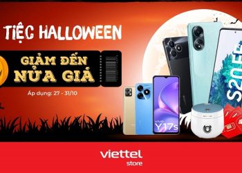 Đại tiệc Halloween – Giảm đến nửa giá tại Viettel Store