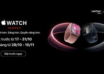 Đặt trước Apple Watch series 9 và Apple Watch Ultra 2 giảm đến 1.300.000đ, trả góp 0%