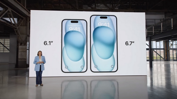 So sánh kích thước màn hình của iPhone 15 và iPhone 15 Plus