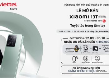 Viettel Store tổ chức sự kiện đặc biệt lễ mở bán Xiaomi 13T (12+256GB) – Tuyệt tác trong tầm tay
