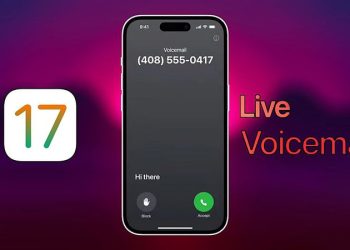 Tính năng Live Voicemail mới trên iOS 17