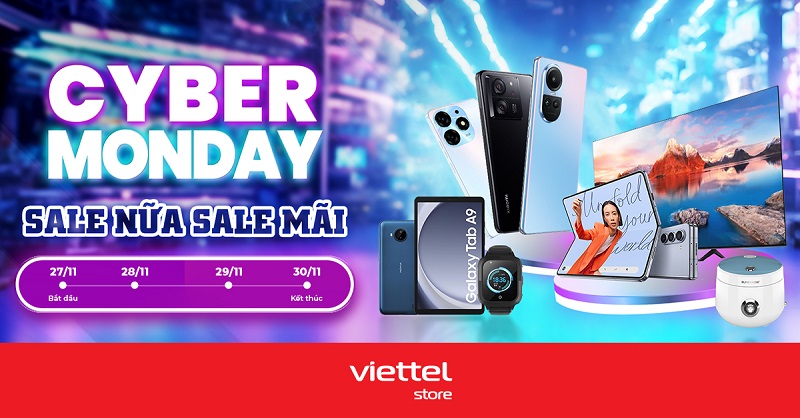 Cyber Monday – Sale nữa sale mãi