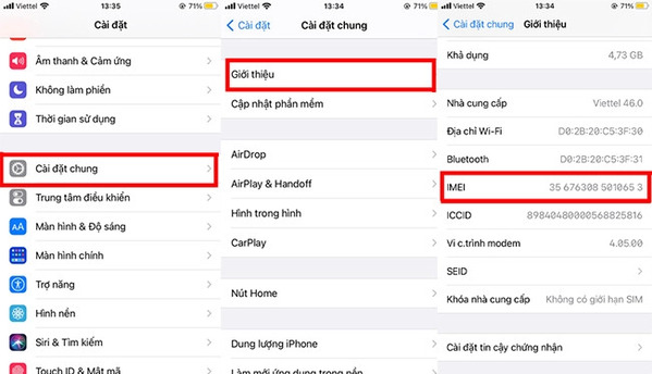 cách kiểm tra iphone chính hãng