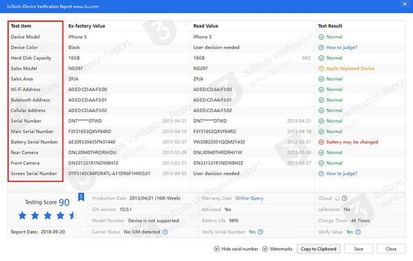 cách kiểm tra iphone chính hãng