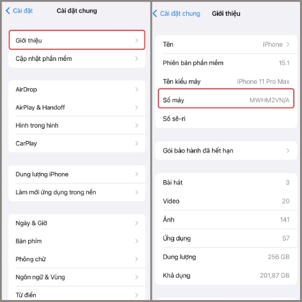 cách kiểm tra iphone chính hãng