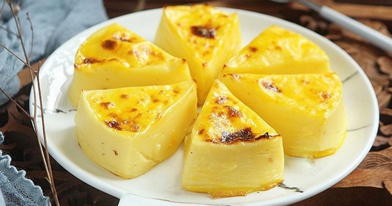 Cách làm bánh trứng sữa nướng bằng nồi chiên không dầu thơm ngon, béo ngậy
