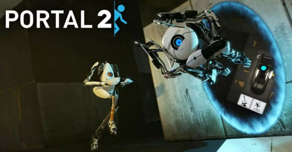 “Portal 2” là game điều khiển robot sử dụng cổng không gian