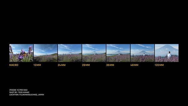 iPhone 15 Pro Max có 7 tiêu cực chụp ảnh chuyên nghiệp