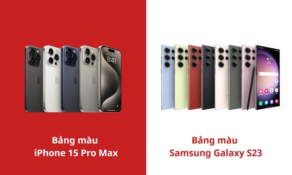 iPhone 15 Pro Max có bảng màu sang trọng và thanh lịch