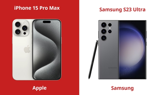 iPhone 15 Pro Max vs Samsung S23 Ultra: Cuộc đua của hai ông lớn