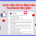 Hướng dẫn cách viết chữ in đậm trên Facebook cực đơn giản
