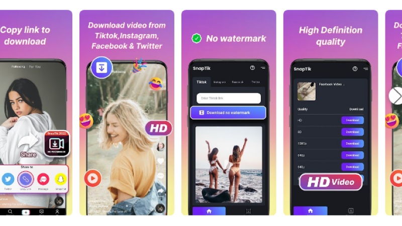 Top 5 app tải video TikTok hàng đầy hiện nay