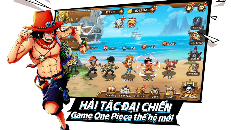 Top 10 + Tựa game One Piece được yêu thích hiện nay