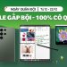 Mừng Ngày Quân đội – Samsung Sale gấp bội, 100% có quà tại Viettel Store