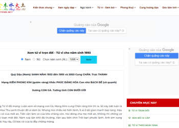 Top 8 Website xem tử vi online miễn phí, chuẩn xác hiện nay