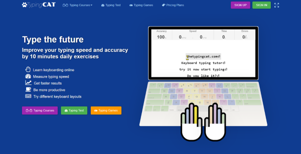 Nền tảng TypingCat