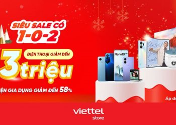 Siêu sale có 1-0-2: Điện thoại giảm đến 13 triệu, phụ kiện, gia dụng giảm đến 58%