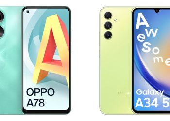 So sánh OPPO A78 và Samsung Galaxy A34: Điện thoại nào đáng mua hơn?