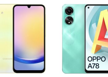 So sánh Samsung Galaxy A25 5G và OPPO A78: Nên mua điện thoại nào?