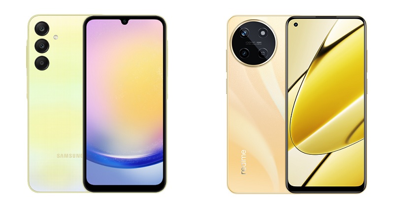 So sánh Samsung Galaxy A25 5G và realme 11: Đâu sẽ là sự lựa chọn tốt nhất dành cho bạn?