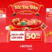 Tết đủ đầy – Sale lớn đến 50%++, 100% trúng quà, cơ hội trúng vàng Kim Long Kim Phụng