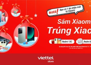 Sắm Xiaomi – Trúng Xiaomi cùng Viettel Store