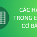 Tổng hợp các hàm cơ bản trong Excel giúp bạn làm việc hiệu quả