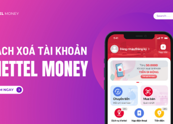 Cách xóa tài khoản Viettel Money trên điện thoại khi không cần thiết