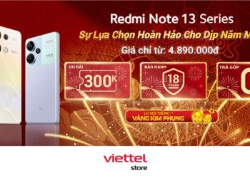 Redmi Note 13 Series – Sự lựa chọn hoàn hảo cho dịp năm mới, giá chỉ từ 4.890.000đ cùng cơ hội trúng vàng Kim Phụng