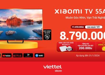 Tivi Xiaomi TV P1 55 giá ngày Tết chỉ 8.790.000đ cùng cơ hội trúng vàng Kim Phụng