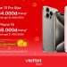 Lần đầu tiên trả góp 0% iPhone 15 Series áp dụng trên giá khuyến mãi có tại Viettel Store