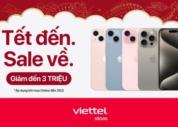 Tết đến. Sale về – iPhone giảm đến 3.000.000đ