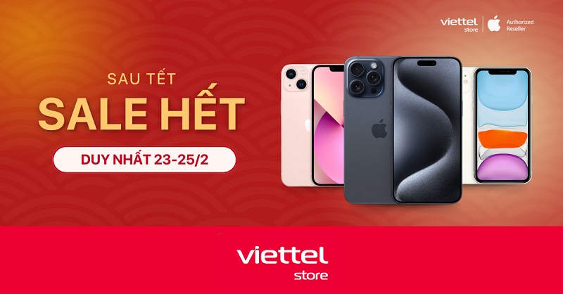 Sau Tết sale hết iPhone