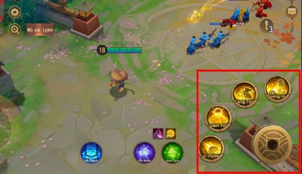 Những trận chiến 5v5 trong thế giới game Onmyoji