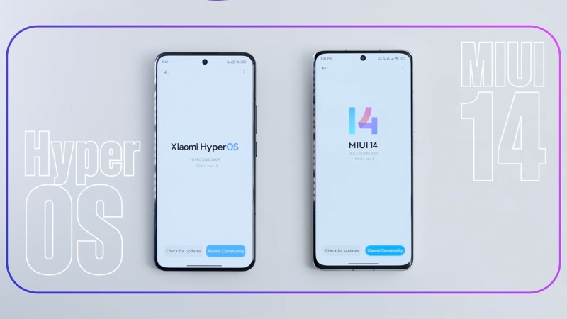 So sánh HyperOS và MIUI 14