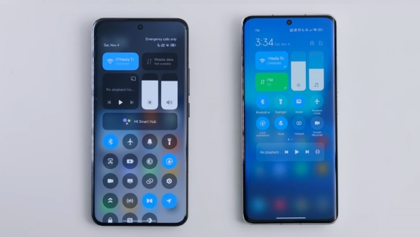 HyperOS và MIUI 14 đều sở hữu thiết kế và bố cục tương tự