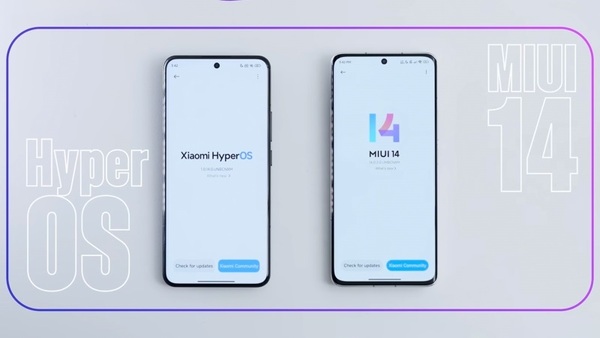 So sánh giao diện HyperOS và MIUI 14