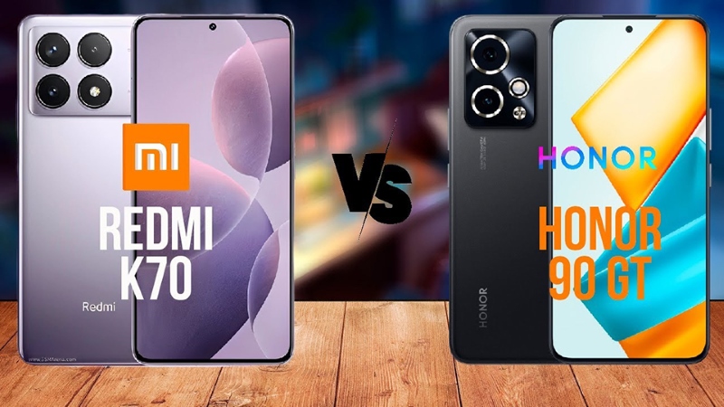 So sánh Honor 90 GT và Redmi K70: Nên chọn điện thoại chơi game nào tốt hơn?